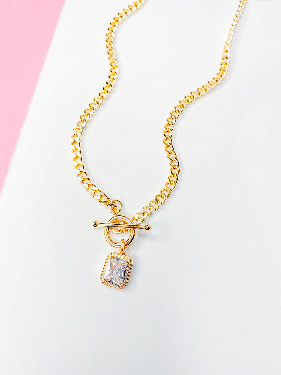 TS Glam Toggle Necklace